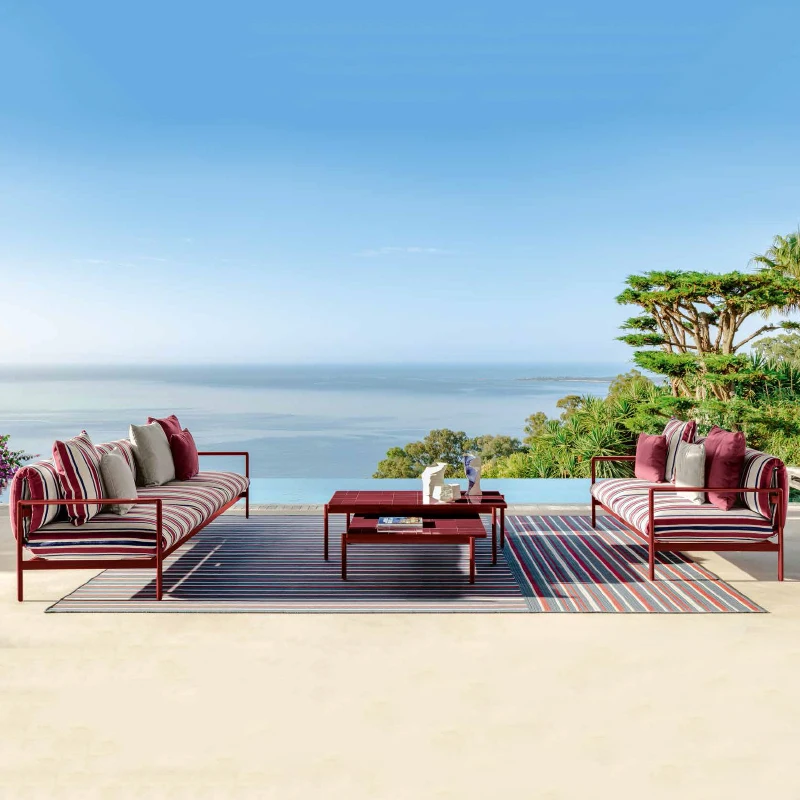 

Modern Commercial Patio Outdoor Garden Sofa Sets for Hotel Restaurant Outdoor Furniture