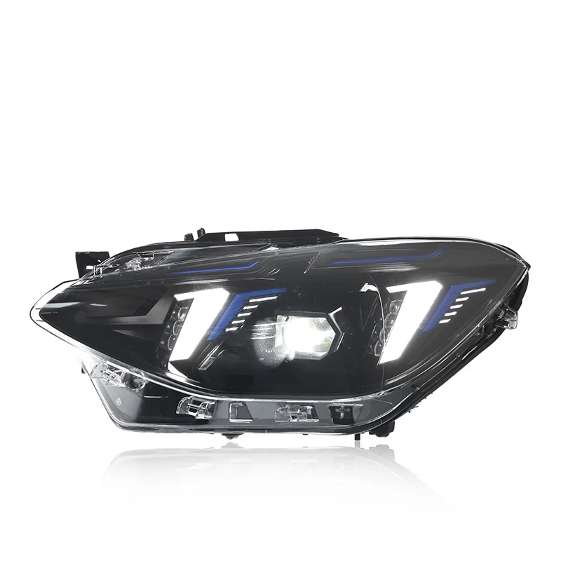 

Suitable For 2012-2014 BMW 1 Series F20 Headlight Assembly Modification To New Fang-Style LED Lens Daytime Running Lights