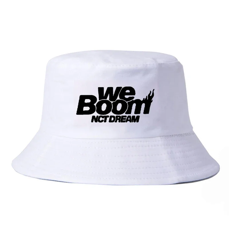 

Korea NCT DREAM combination pop print bucket hat Fashion boy group nct dream we boom cap Harajuku Unisex fisherman hat Panama