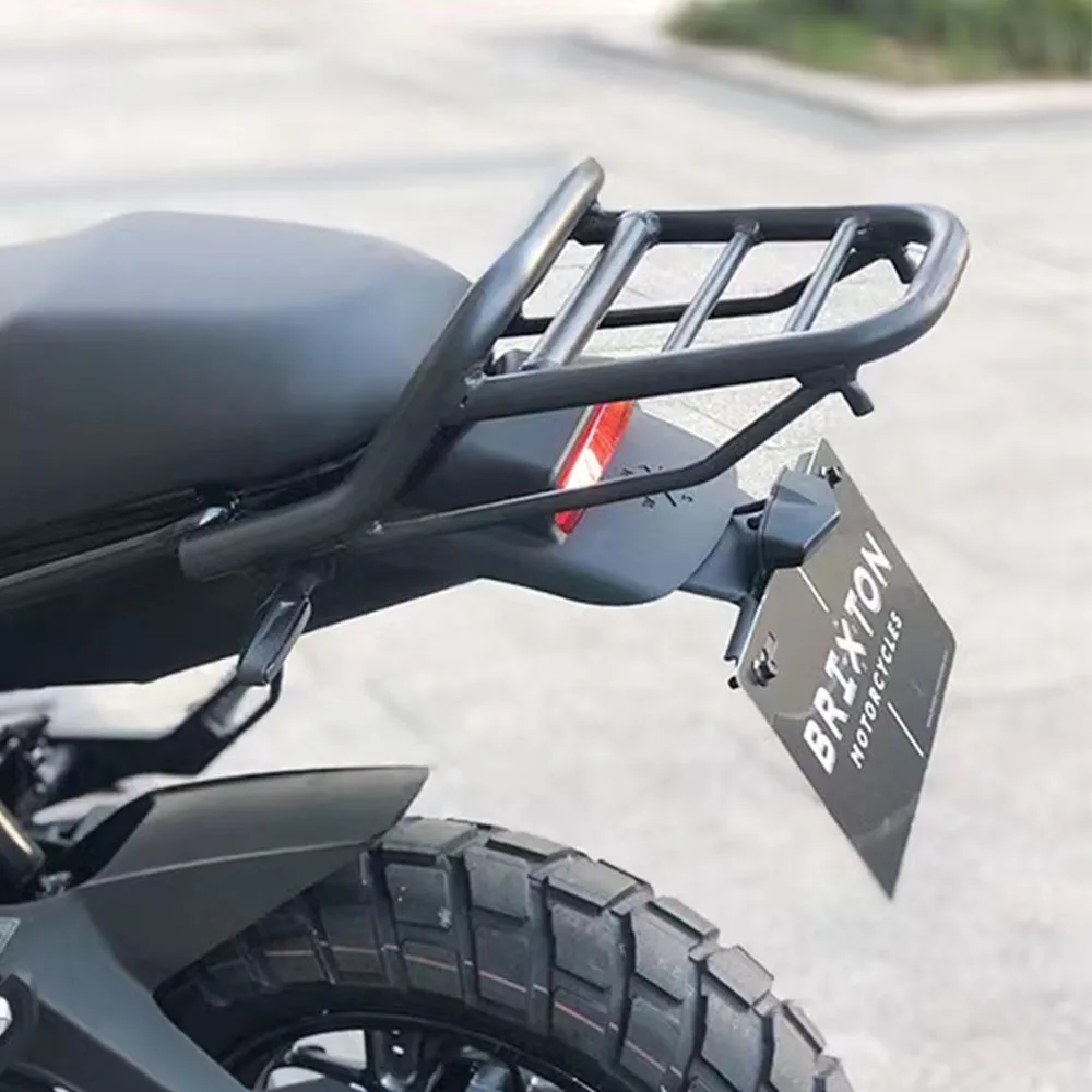 New Fit Crossfire XS 125 Rear Seat Rack Bracket Luggage Carrier Cargo Shelf Support For Brixton Crossfire 125 XS  125XS