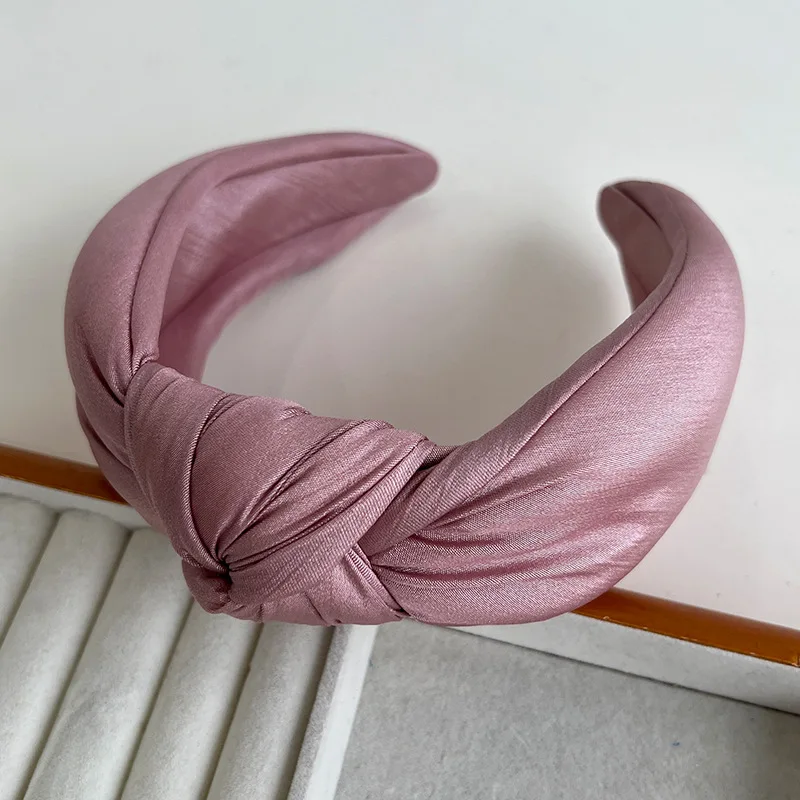 Autumn Dark Color Sponge Knot Hairband Headband Adult Hair Accessories Hair Jewley