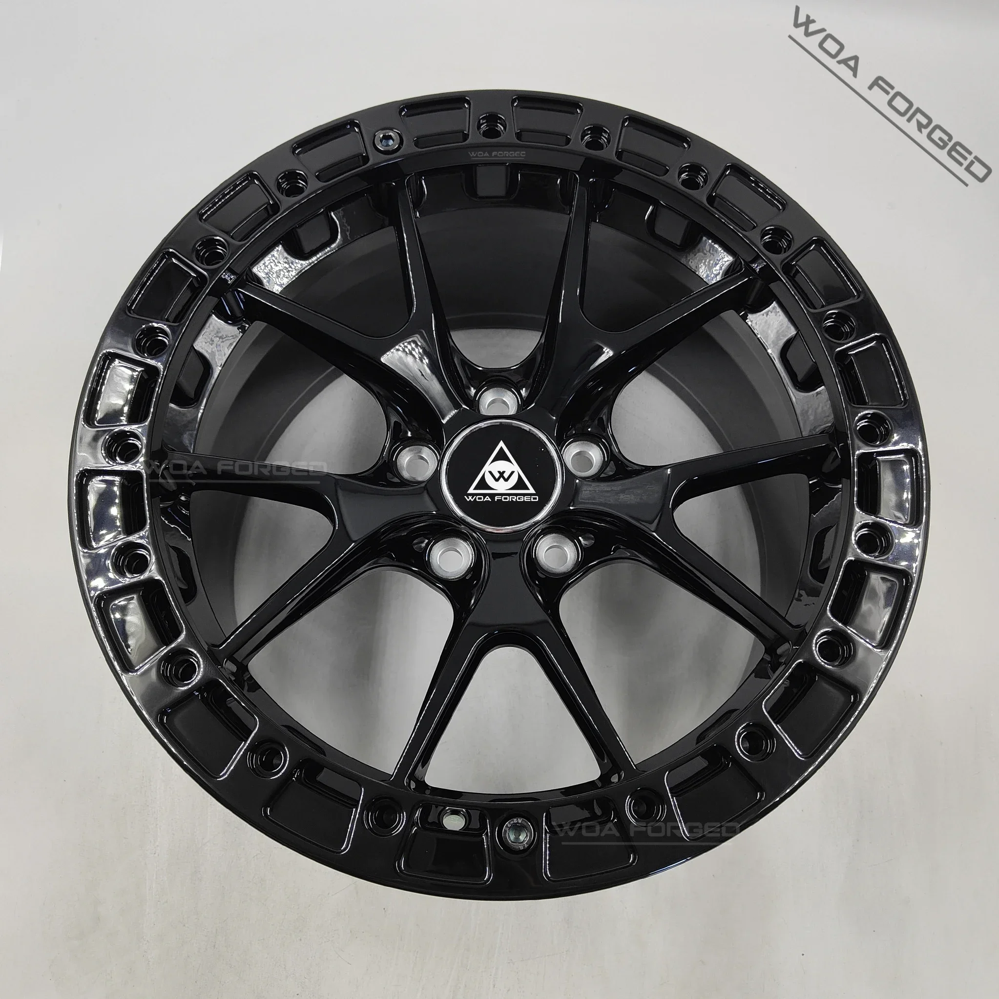 Custom Size 17X10 18X11 Inch 5x120 5x112 Car Deep Concave Drag Racing Wheels Beadlock Forged Wheels Rims for BMW GTR35 corvette