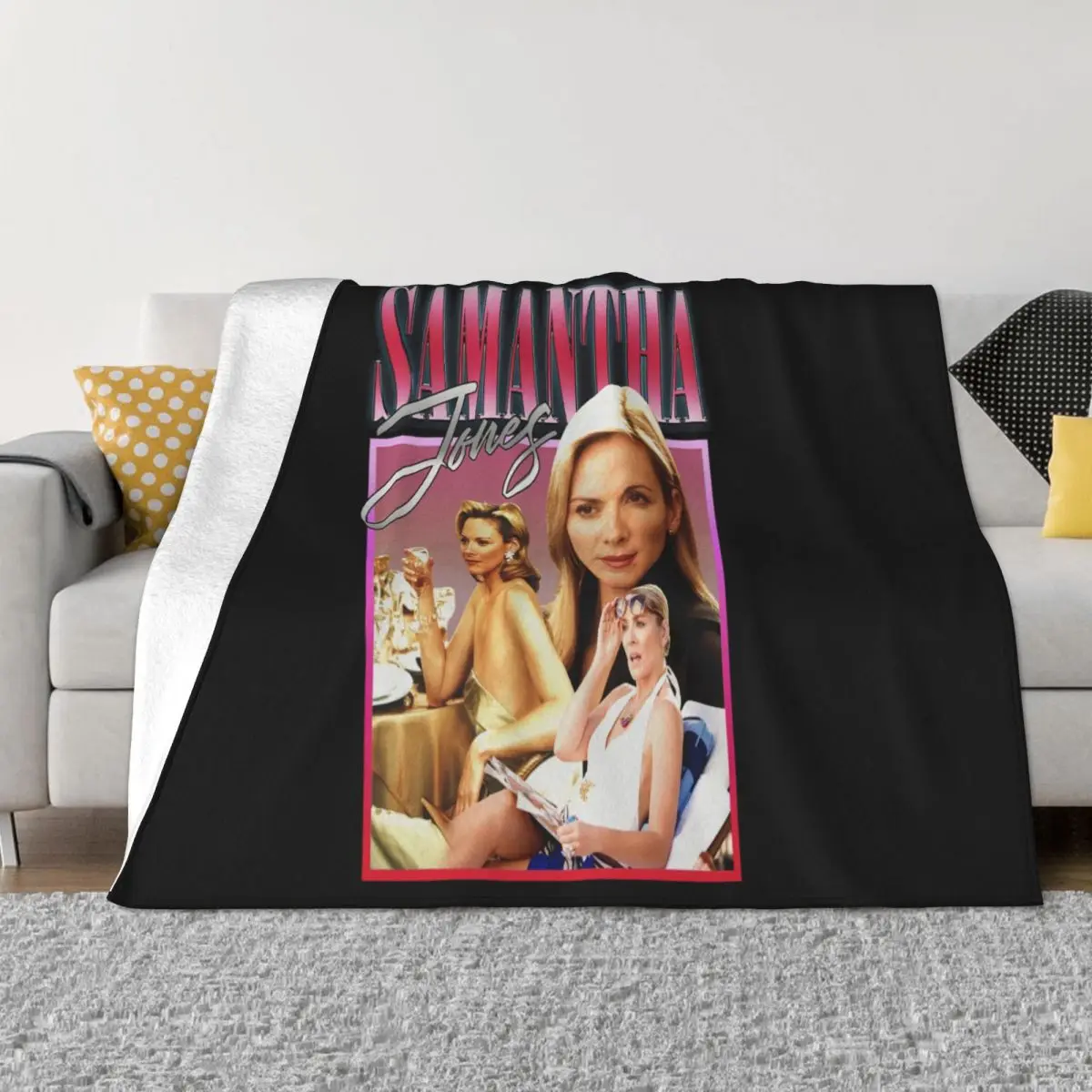 Samantha Jones Homage Samantha Jones Plush Bed Blankets Couple Blankets Blankets And Throws Throw Blanket