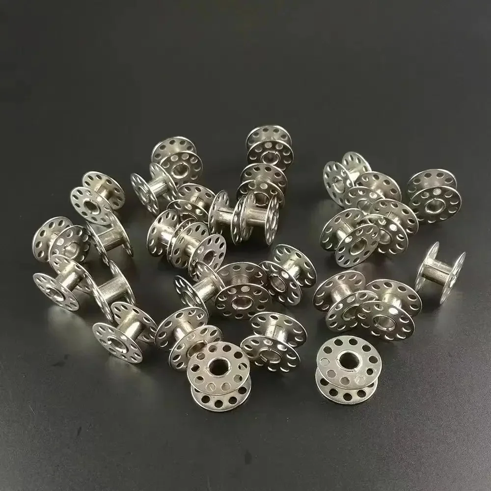 Stainless Steel Sewing Machine Bobbins Durable Metal Construction for Brother Sewing Machine, Essential DIY Sewing Craft