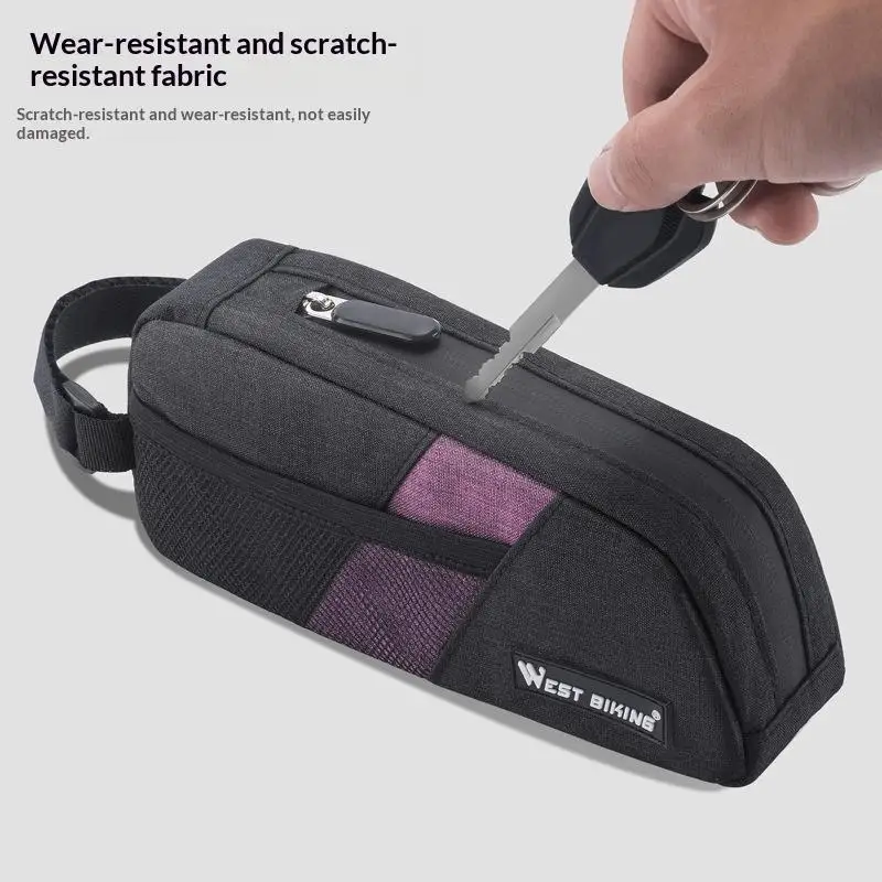New Mini Portable Outdoor Bicycle Rear SeatBag Streamlined Design Cycling Bag Front Frame Bag For Road Bike Cycling Accessories