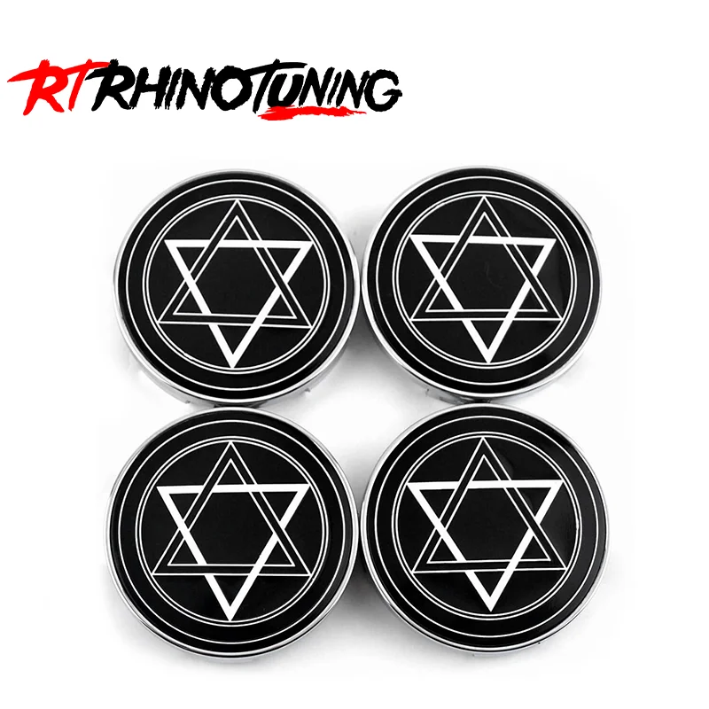 

RhinoTuning 2/4PCS OD 60mm/2.36" ID 58mm/2.28" Center Cap For 2014-2017 Ghibli 1995-1997 S6 16” Wheel (alloy. 5 spoke) #4B601170