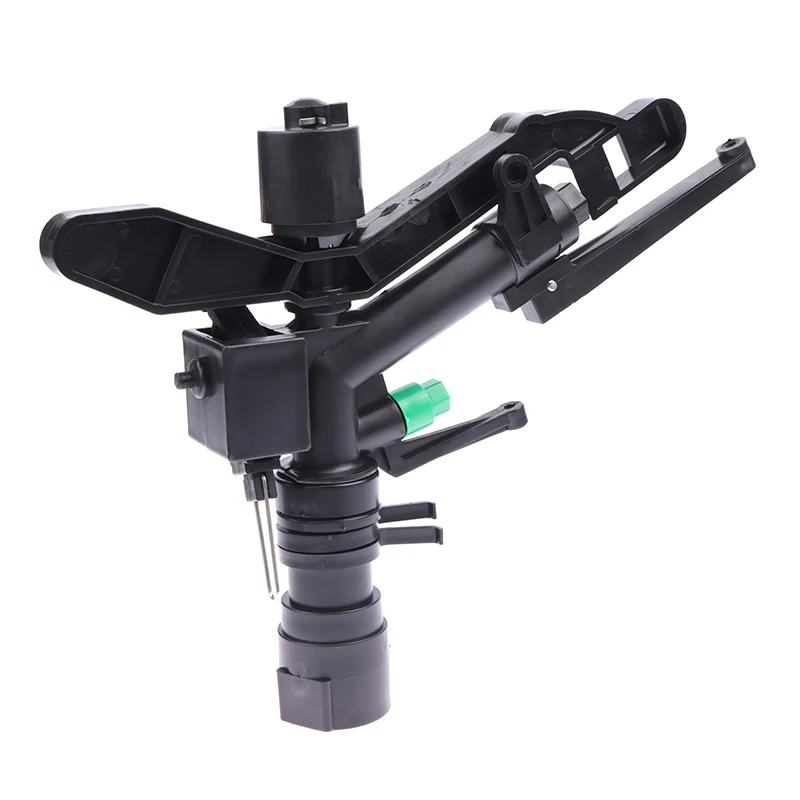 Plastic Rocker Sprinkler 1 Inch Plastic Directional Sprinkler Head Auto Rotating Garden Farm Watering Device