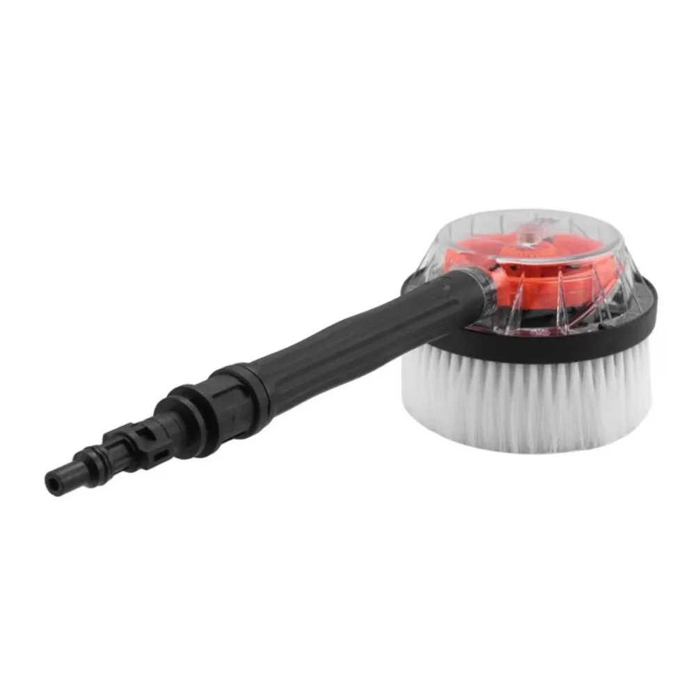 

Cepillo redondo giratorio para Karcher K2/K3/K4/K5/K6/K7, lavadora de alta presión para lavado de coches, cepillo rígido para li