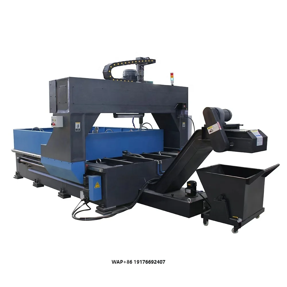 High Efficiency CNC Structural Steel Drill Machine 3000x1600 | Heavy-Duty Automatic Beam Drill Line