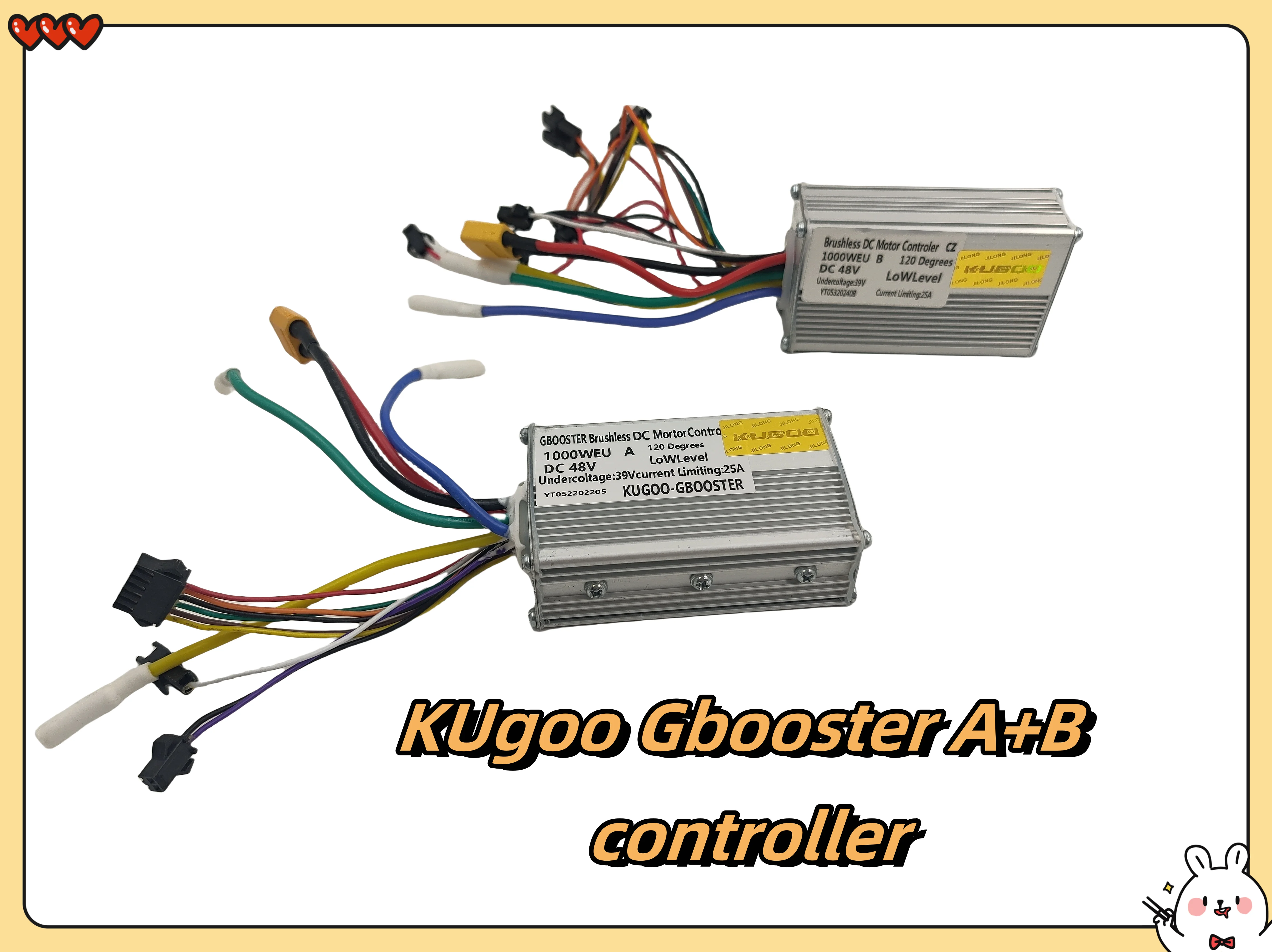 Scooter Accessories Original Controller for KUGOO G-Booster  A&B Front and Rear Controller Spare Parts