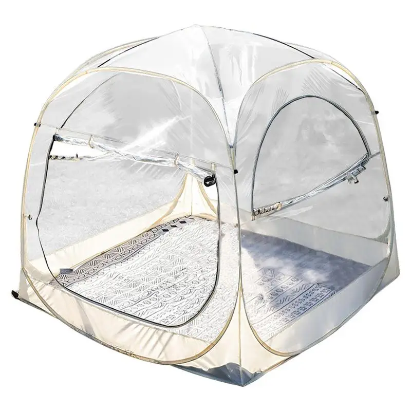 Transparent Star Tent Ice Fishing Tent Weatherproof Small Tents For Outside Camping Tent Canopy Outdoor Tents Clear Dome Tent