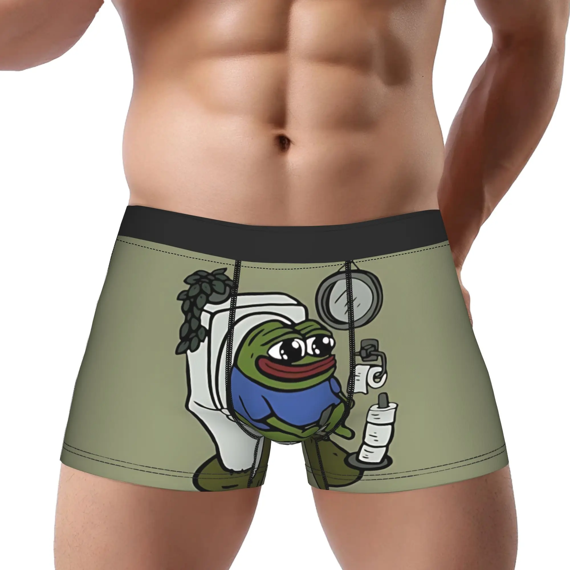 

1piece P-Pepes Angry Underpants Breathbale Panties Male Underwear Ventilate Shorts