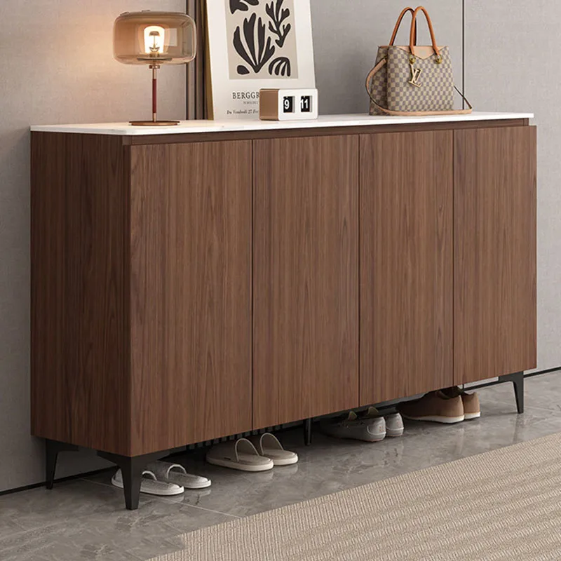 

Wooden Organizer Shoe Cabinet Storage Mobile Living Room Luxury Designer Shoe Shelf Entrance Hall Zapatero Entrance Furniture