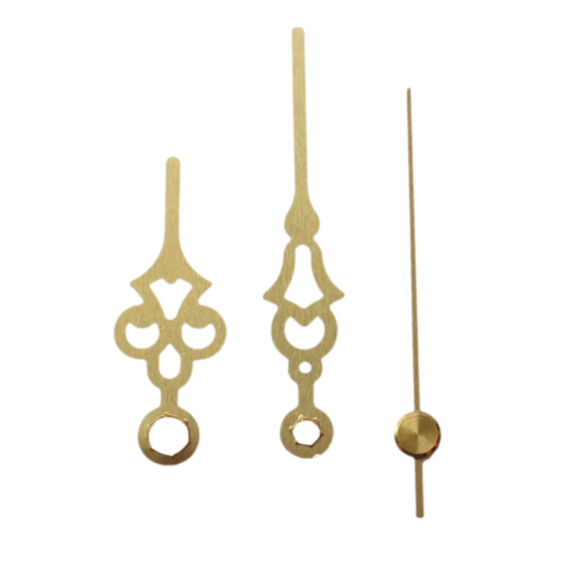 Shaft Short Hands Gold (Just Hands) Metal Aluminum DIY Quartz Clock Accessory High Quality Kits