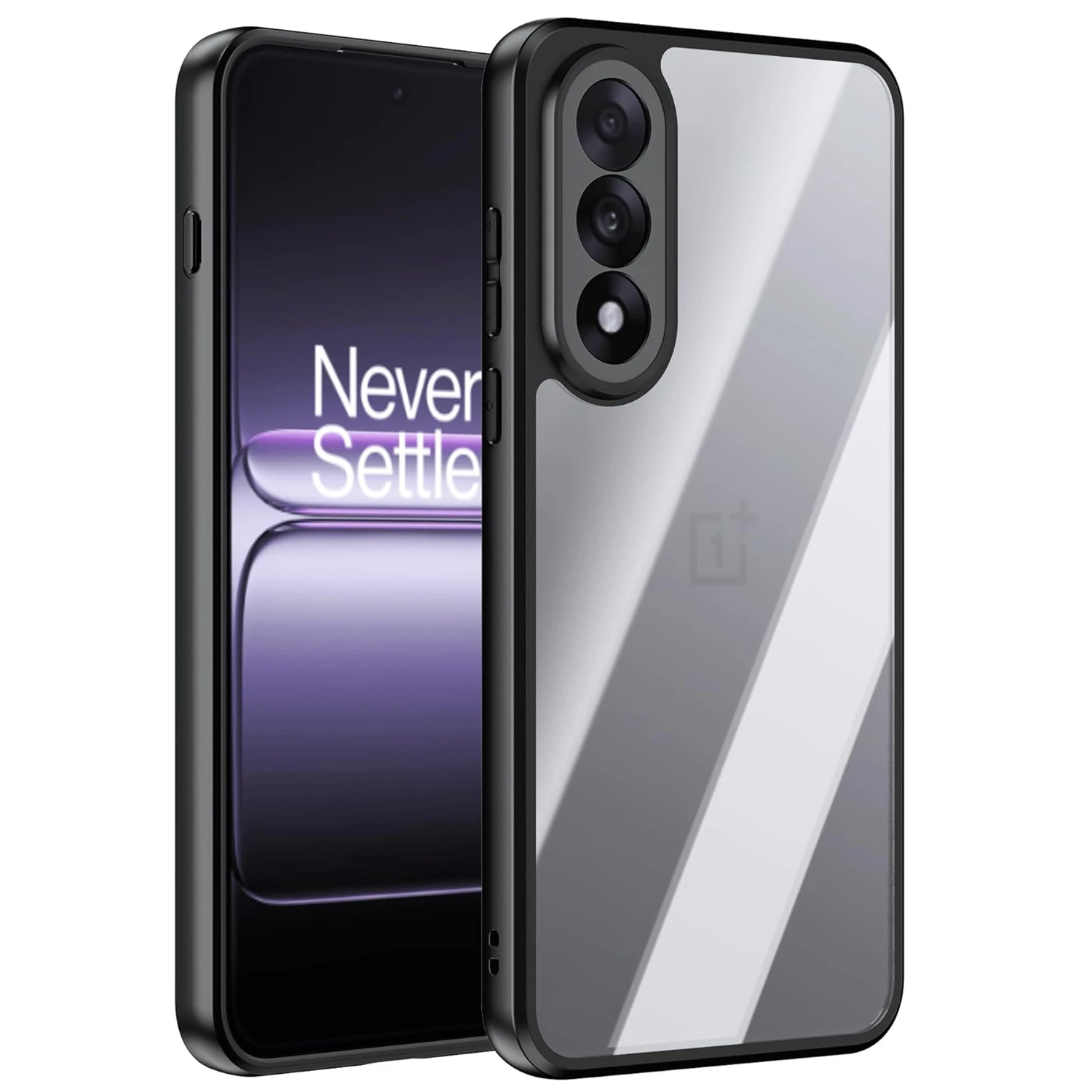 Matowe etui na OnePlus Nord 5 5G, matowe, odporne na wstrząsy, półprzezroczyste, w dotyku jak skóra, twarda obudowa tylna z ramką, fundas