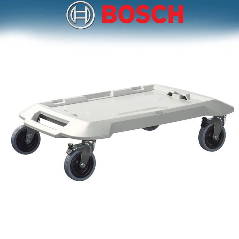 BOSCH 1600A001S9 Professional Roller Plate Stability Robustness Four Swivel Castors Comfortable Moving