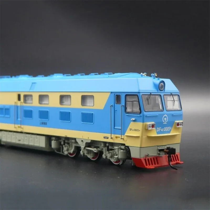 Modelo de tren HO 1/87 Dongfeng 4E DF4E doble motor reconnección locomotora diésel interna colección regalo modelo de juguete