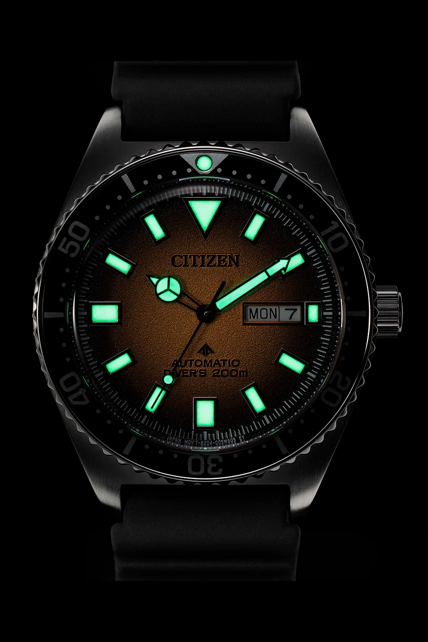 CITIZEN Original Men Japanese Watch Automatic Mechanical watches 20Bar Waterproof Diving Luminous Business Leisure Watches