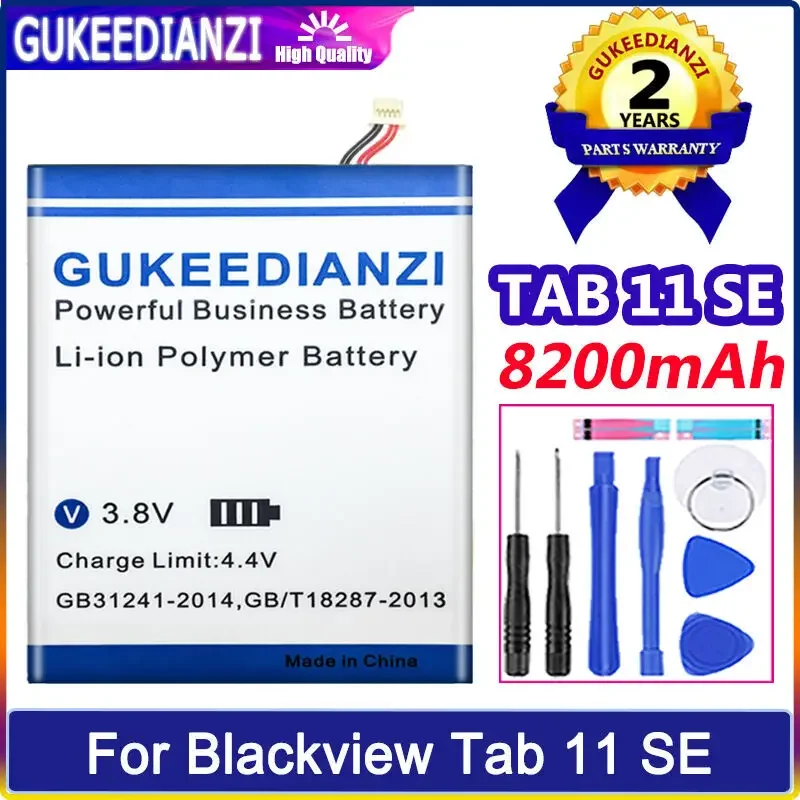 

For Blackview Tab 11 SE: 8200mAh Tablet Battery