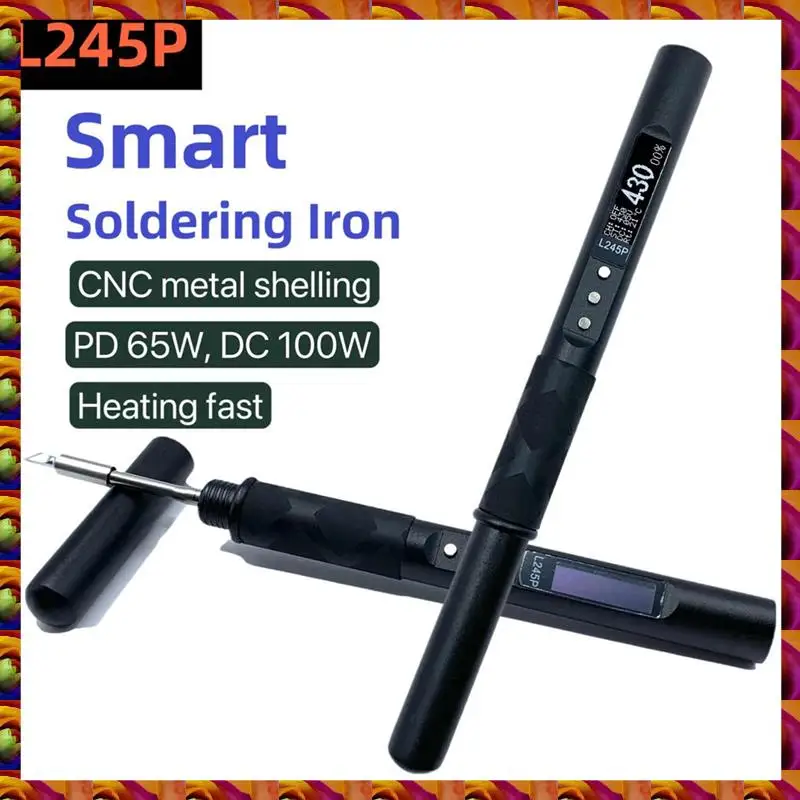

BTCL L245P PD 65W DC 90W Portable Electric Soldering Iron Supports QC PD Compatible JBC245 For DIY Electrical Repairs