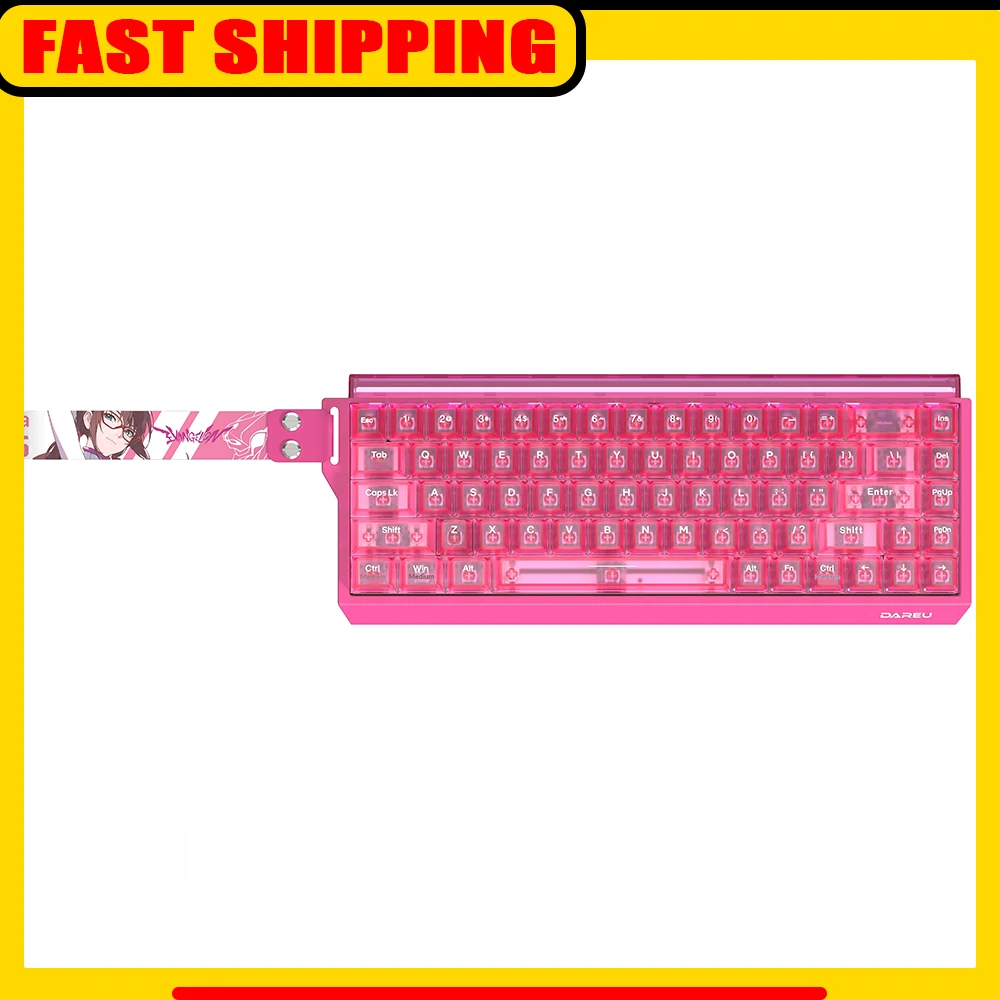 

DAREU FK68 Magnetic Keyboard 8Khz Regulable RT Accuracy Low Delay RGB Gaming Mechanical Keyboard Gasket Hot Swap Pc Accessories