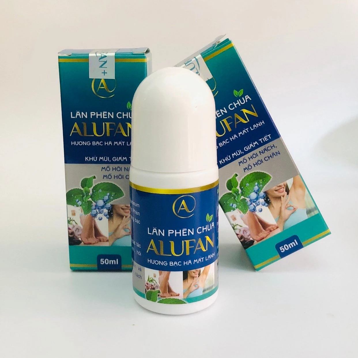 Vietnamese Roll-On Deodorant 50ml, Long-Lasting Freshness & Odor Control, Gentle Underarm Care