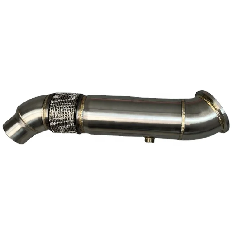 Hot Sale 4.5'' Exhaust Downpipe forToyota forSupra B58 A90 3.0t Exhaust Pipe System — купить у AliExpress WW