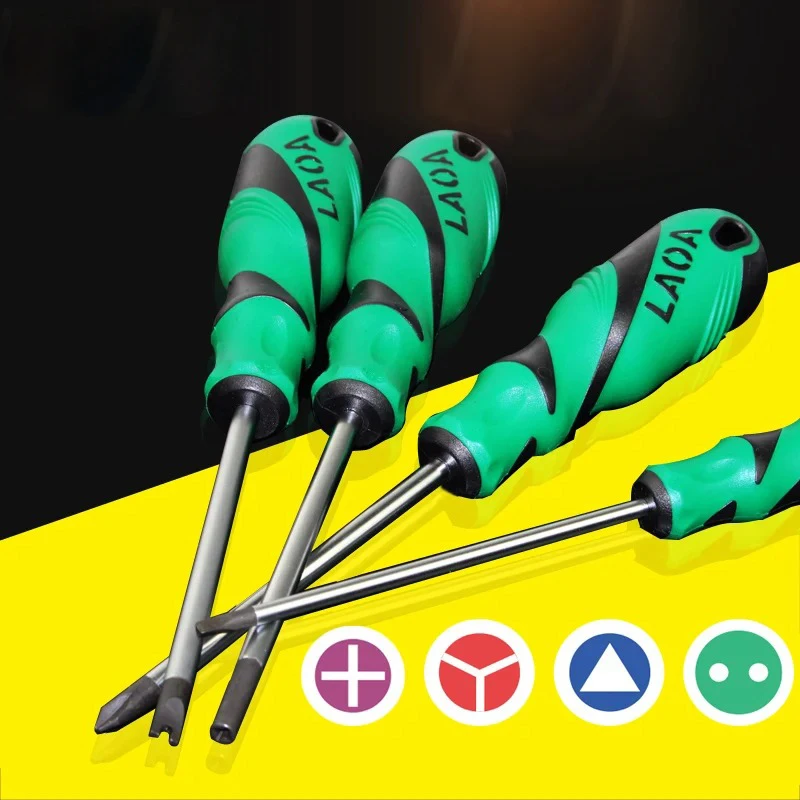 LAOA 14pcs Special-shaped Screwdriver Triangle Screwdriver Y-type Screwdriver Special Screwdriver