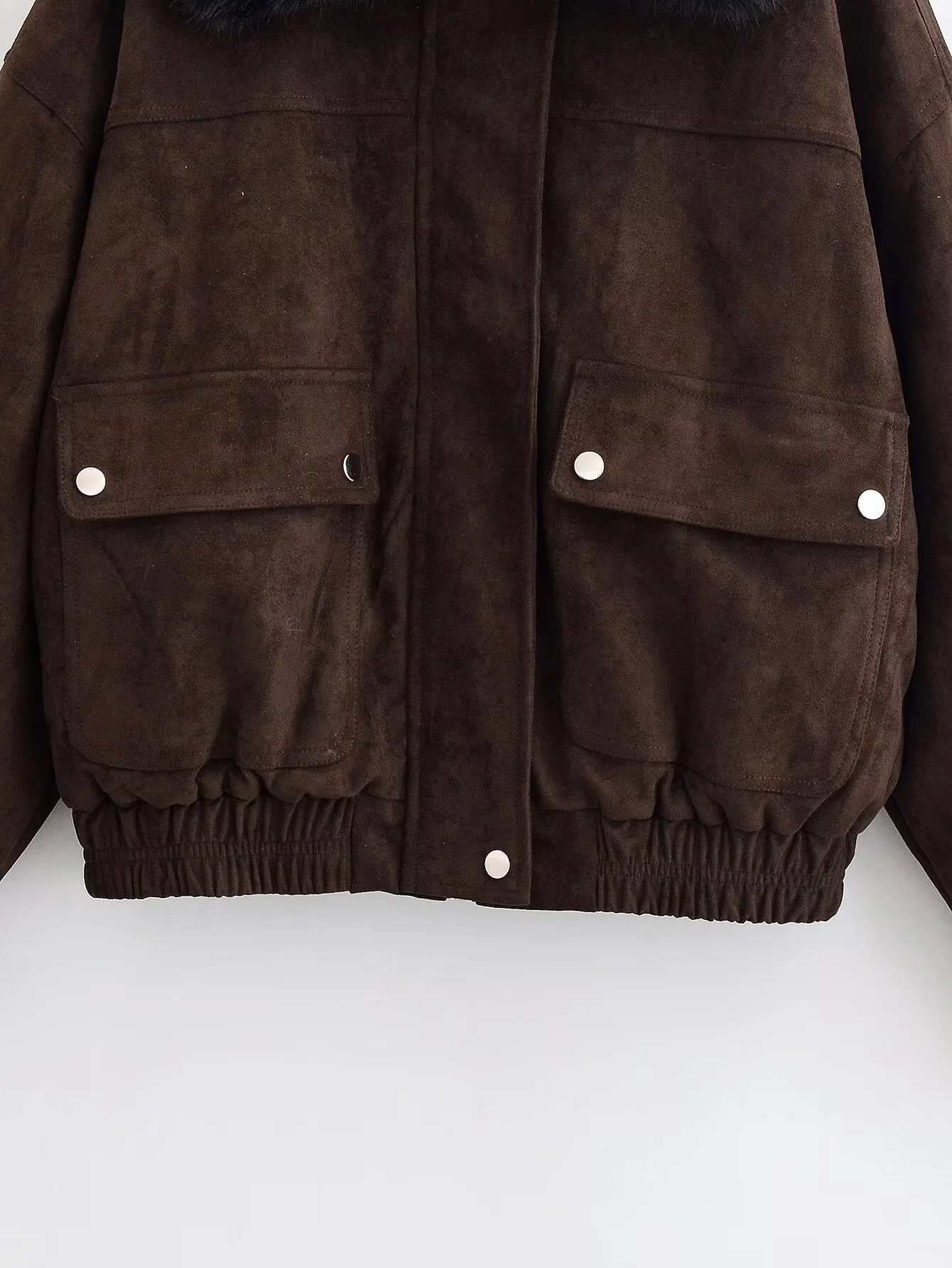 2025 Giacca invernale imbottita in cotone versatile per tutti i giorni in stile pendolare semplice moda casual da donna nuova con collo in pelliccia