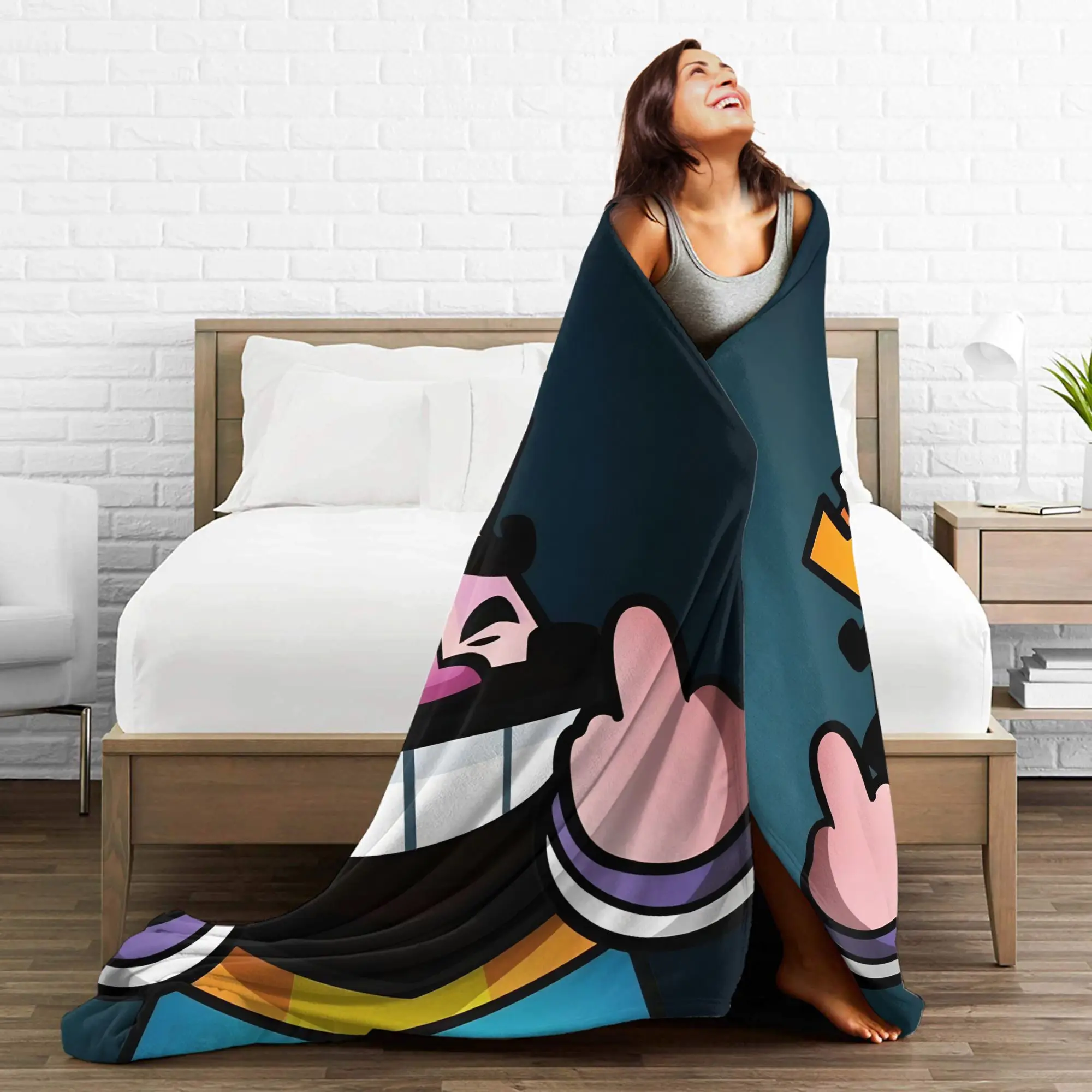 بطانيات لعبة Clashes Royaleds من الفلانيل بطانية رمي ناعمة جديدة لغطاء ربيع الخريف #4