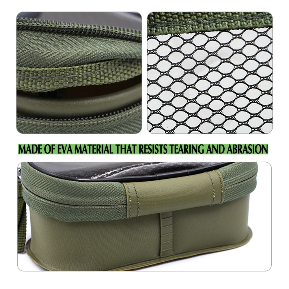 

Heavy Duty Storage Fishing Accessories Box Fishing Enthusiasts Compact Size For Travel Lightweight Fishing Accessory