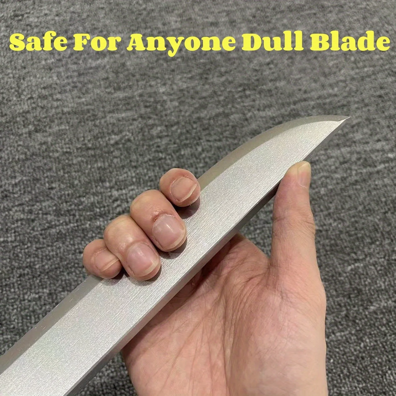 70 بوصة كبيرة Zhongli الرمح كاتانا تأثيري الدعامة أنيمي جينشين تأثير السيف الحجم الحقيقي اليابانية كاتانا الأصلي الساموراي صابر لعبة