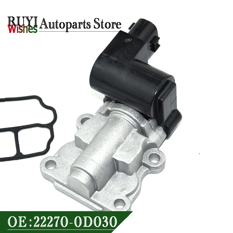 

New 22270-0D030 22270-22050 22270-22010 For Chevrolet Prizm Toyota Corolla 1.8L Idle Air Control Valve 222700D030 2227022050