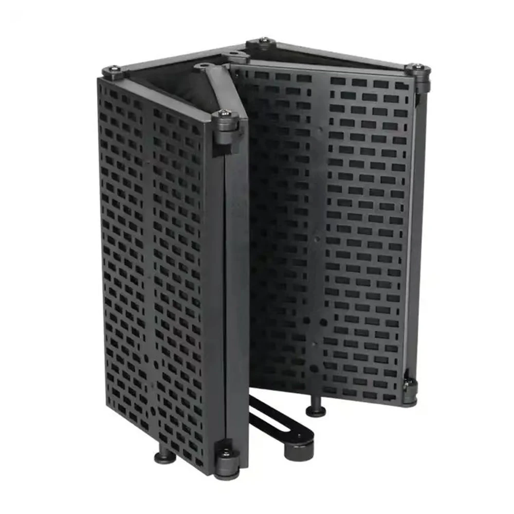 3 / 5 Panel Reflection Filters Professional Studio Recording Microphone Isolation Shield Suitable For Any Condenser Mic view 3