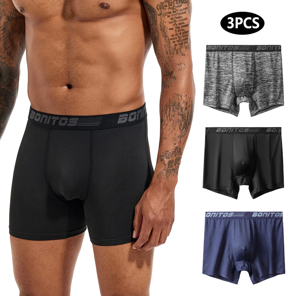 

Мужские трусы средней длины, 3 шт., нижнее белье с поясом и надписью, мужские трусы-боксеры, сексуальные мужские трусы с принтом, полиэстеровые боксеры, шорты