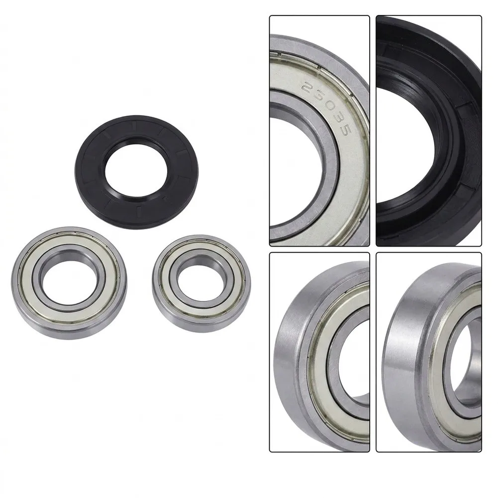 Replacement Washer Bearing Seal Kit 3Pcs DC62-00156A DC97-16151B DC97-14604D Waterproof Dustproof Bearing Set