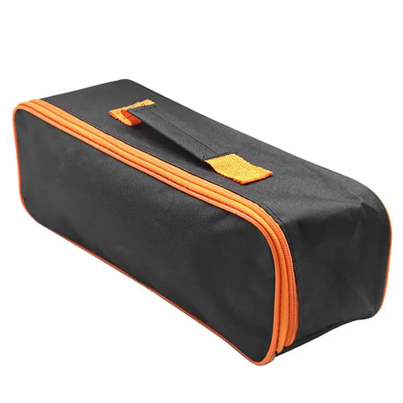 Portable Storage Bag Organizer Tool Bag Storage Container with Zipper, Handle for Repair, Car, Home Tool Parts, 37x17x11cm