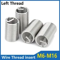 Fine Thread Helicoil Thread Repair Insert 304 Stainless Steel M6 M8 M10 M12 M14M16 Wire Thread inserts Bushing Sleeve Repair Kit