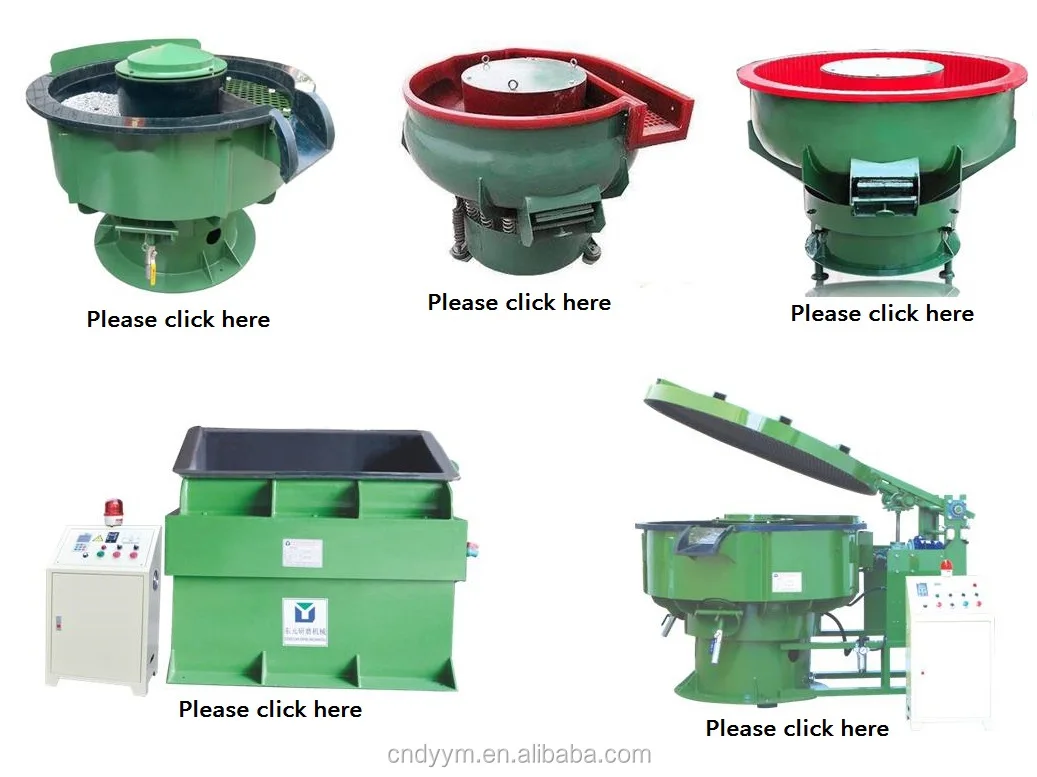 

Vibratory Polishing Machine for Metal Surface Treatment with Automatic Separation