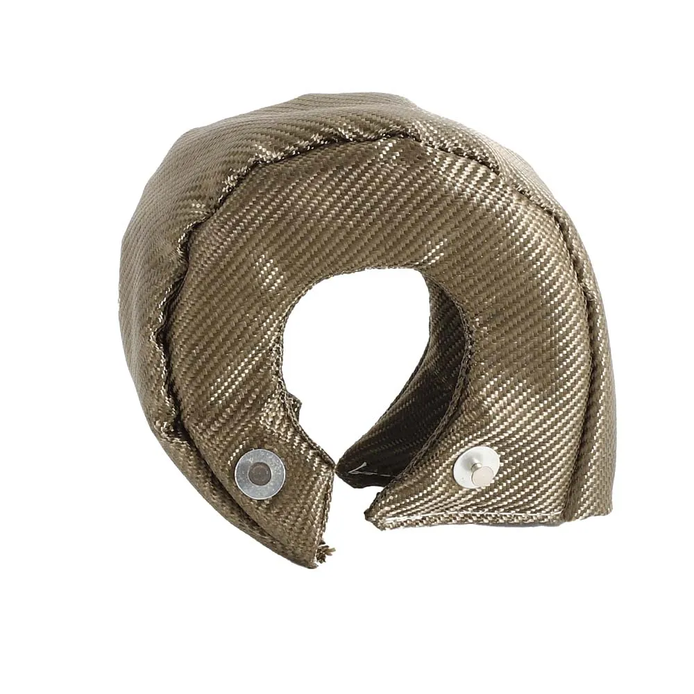 T3 Titanium Turbo Blanket Heat Shield Cover Fit T2 T25 T28 GT30 T35 Turbocharger view 2