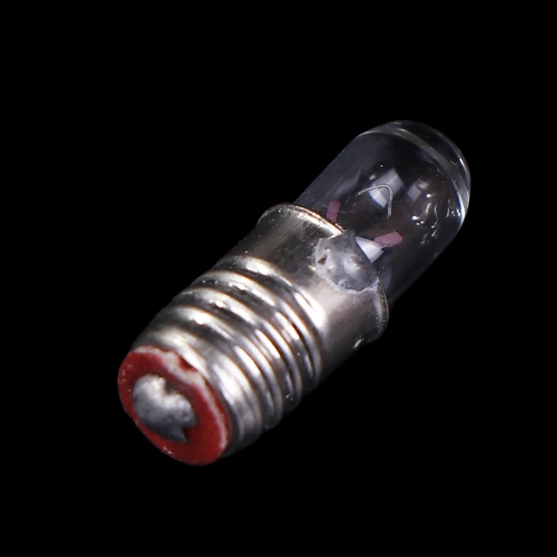 10 قطع E5 مصابيح كهربائية 6.3 فولت 12 فولت 24 فولت 0.1A لمبة صغيرة مصباح إشارة حبة E5 المسمار الفم مؤشر صغير مصابيح كهربائية إضاءة ذاتية الصنع