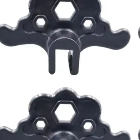 

Roof Snow Guard Metal Roof Snow Guard Plastic Ice Guard Prevent Snow Accumulation On Roof Metal Roof Snow Cover 114.8*61.8mm