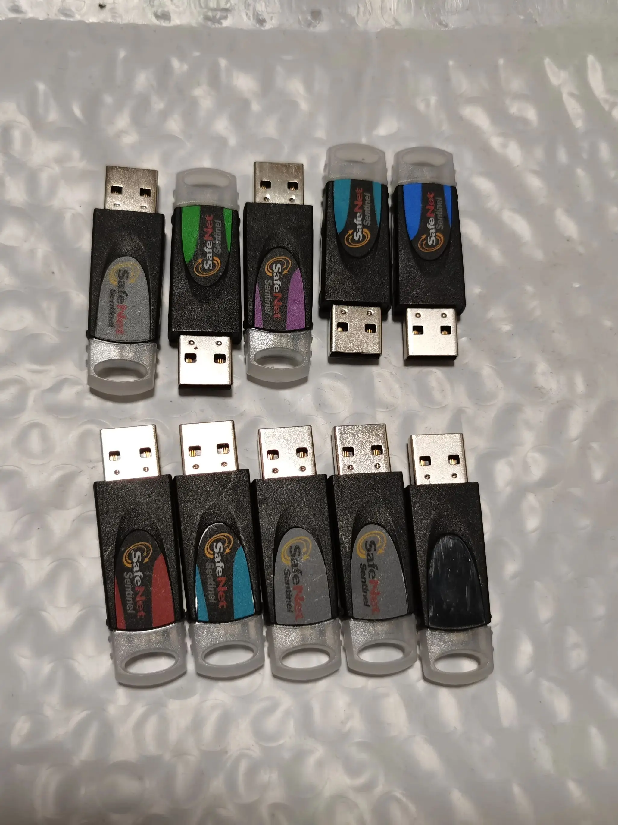 Lot of 10 SafeNet USB SuperPro/UltraPro