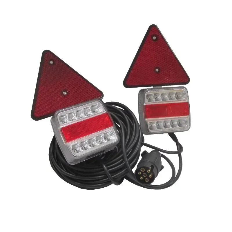 

Trailer Lights Led Rear Tail Lamp Trailer Lighting Kits With Magnets Reflectors