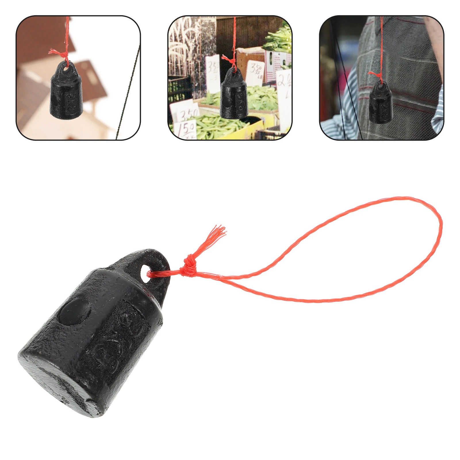 

Retro Mechanical 250g Iron Weight for Kitchen Small Scale Tea Leaf Medicine Portable Hanging Scale Weight Replacement