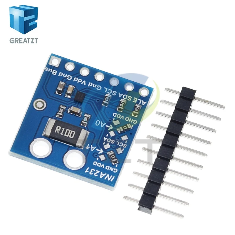 GREATZT INA231 IIC I2C Interface Bi-directional Current/Power Monitoring Sensor Module For Arduino