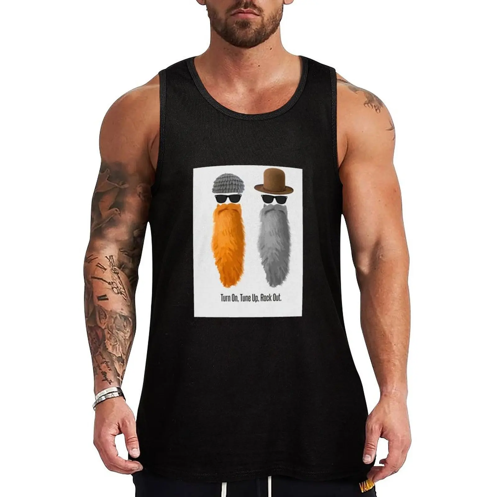 

ZZ Top Tank Top t-shirt for men t-shirt gym man summer clothes men 2025 summer clothes for men