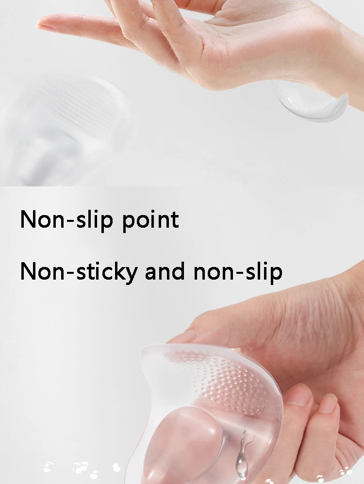 Silikon-Vorfußpolster, orthopädisches Schuhpolster, weiches Polster für Damen, lindert Fußschmerzen, Fußpflegeprodukte, 2 Stück/4 Stück. – Detail 5