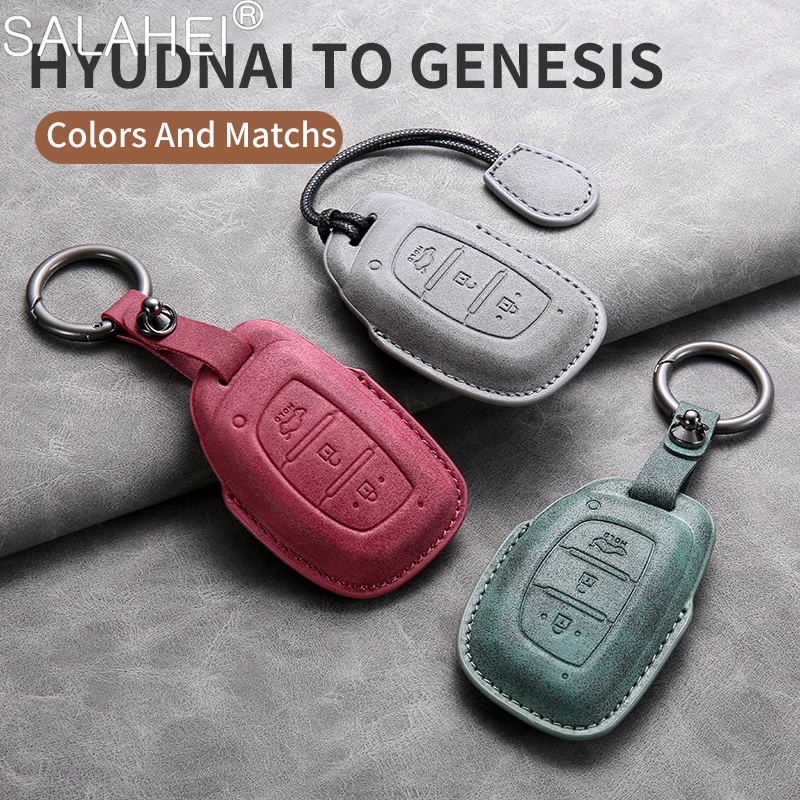 Car Key Case Cover Shell For Hyundai Tucson Sonata Fe Creta ix25 ix35 ix45 i10 i20 i30 i40 Verna Solaris Mistra Elantra Accent