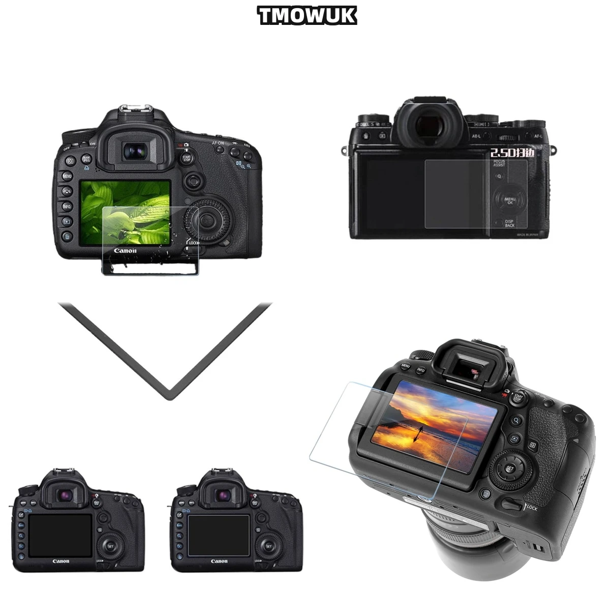 

For Fujifilm X-100T X-100 X-100S X-100F LCD Screen Guard Tempered Glass Film 9H Hardness HD Clear
